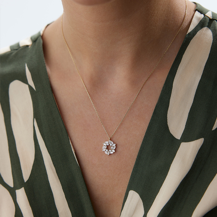 Bagetli Daisy Kolye - Rayna