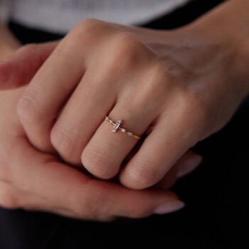 Bagetli Prenses Yüzük - Alen