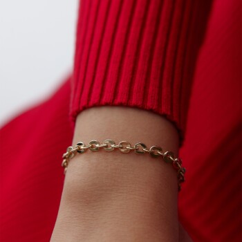 Bakla Zincir Bileklik - Mazi