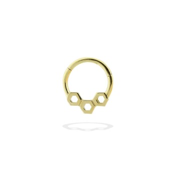 Bal Peteği Helix Piercing - 1