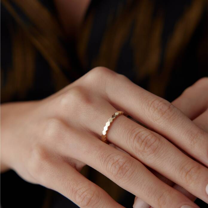 Bal Peteği Yüzük - 1