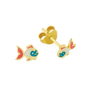 Balık Çocuk Küpe - Melike