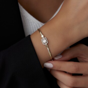 Balıksırtı Üçlü Baget Bileklik - Oğuz Konsept