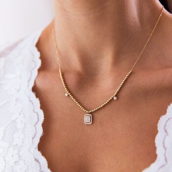 Ball Baget Kolye - Rayna