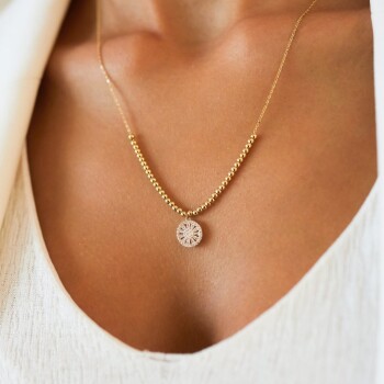 Ball Trapez Kolye - Alen