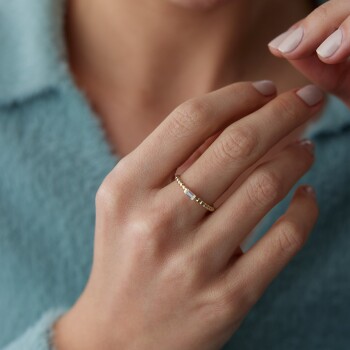 Ball Via Baget Yüzük - Rayna