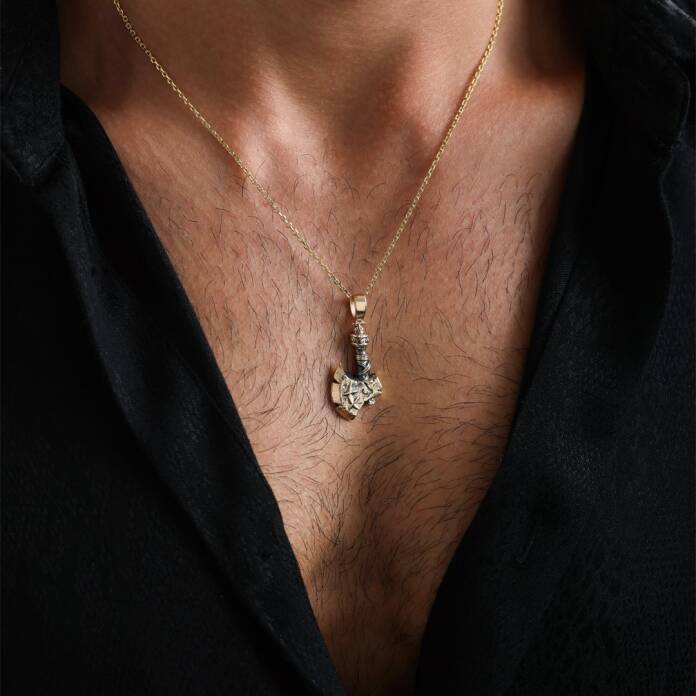 Balta Erkek Kolye - 1