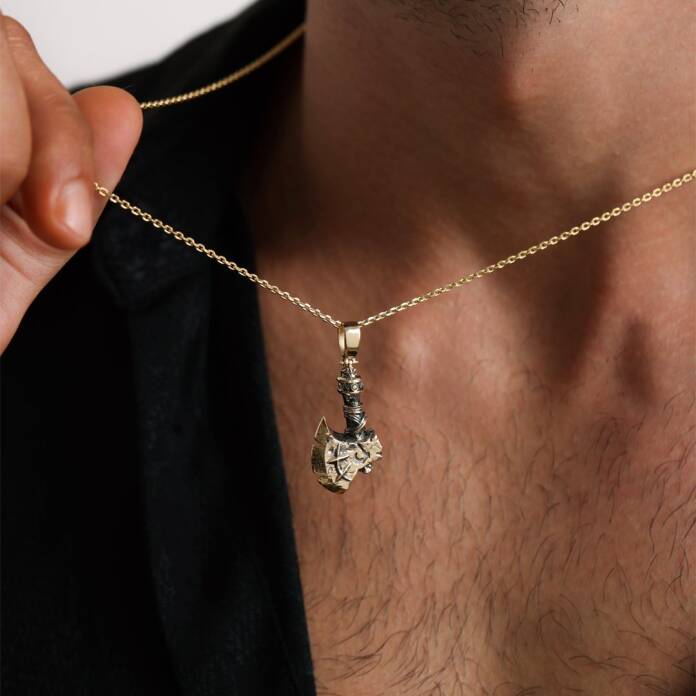 Balta Erkek Kolye - 2