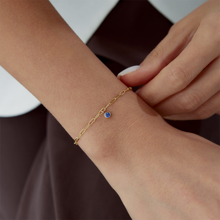 Başak Burcu Sapphire Ataç Bileklik - 1