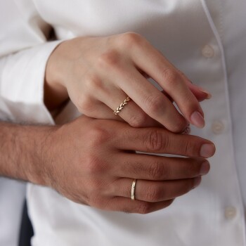 Başak Çift Alyans - Tülay Alyans (1)