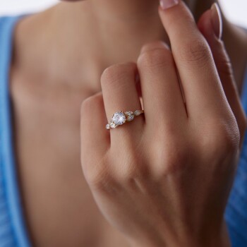 Başak Taşlı Yüzük - 3