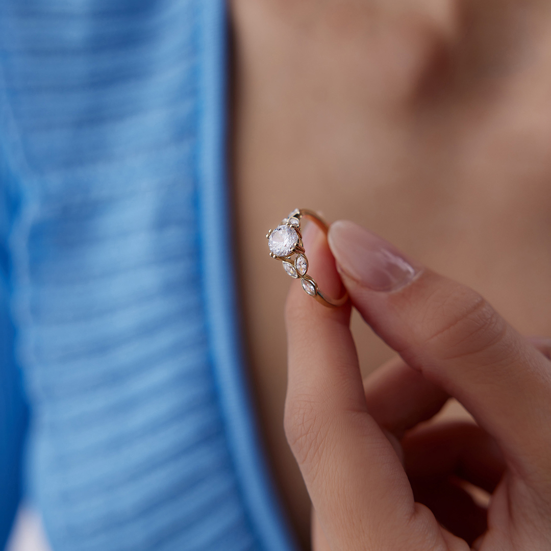 Başak Taşlı Yüzük - 6