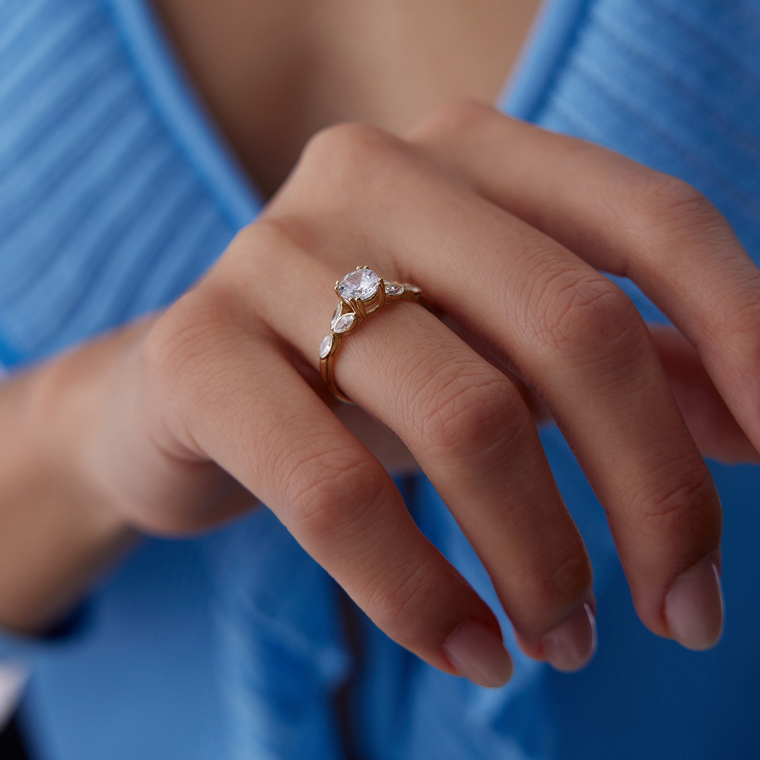 Başak Taşlı Yüzük - 4