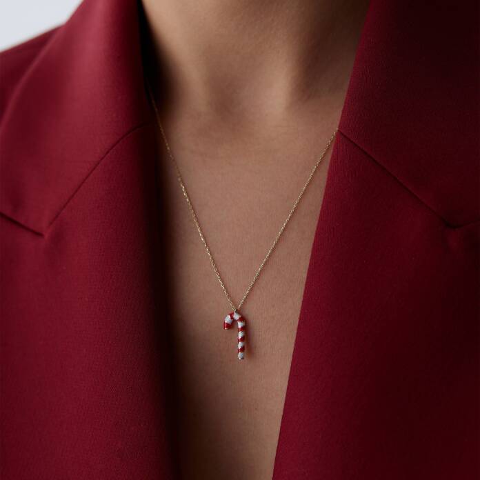 Baston Şeker Kolye - 1