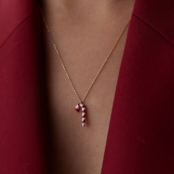 Baston Şeker Kolye - 2