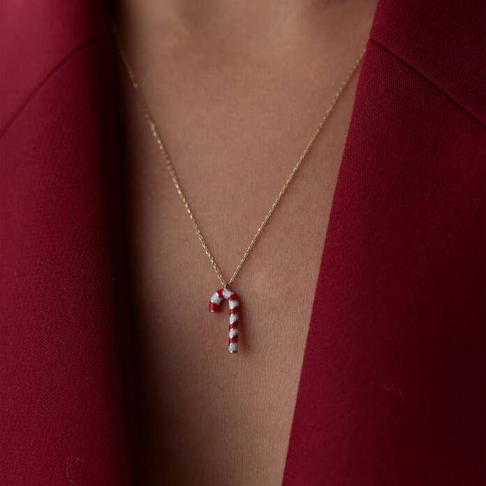 Baston Şeker Kolye - 2