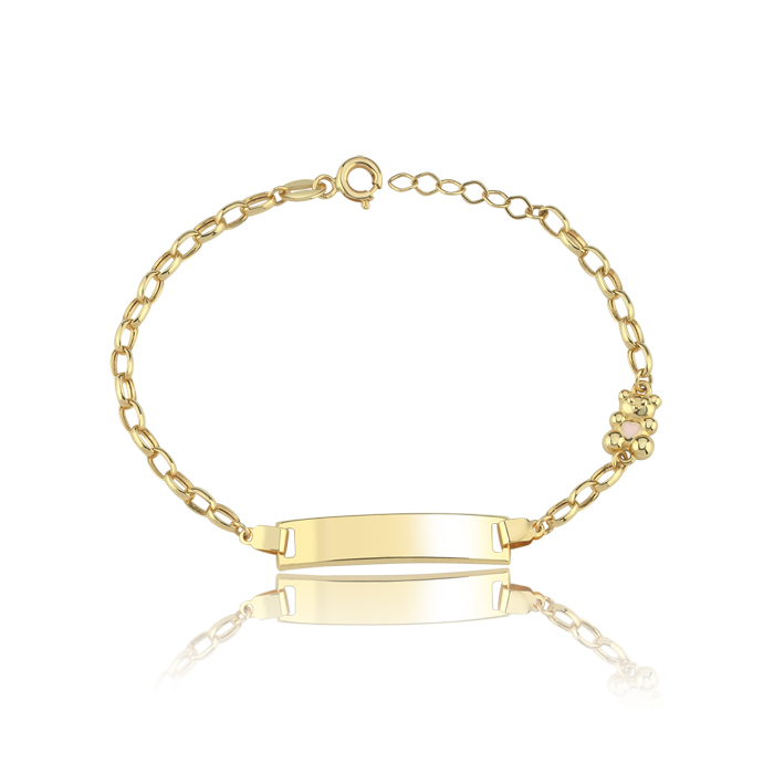 Bear Altın Bebek Künyesi - Melike