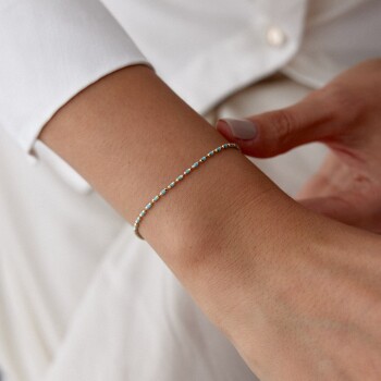 Bebe Mavisi Golf Bileklik - Cemart