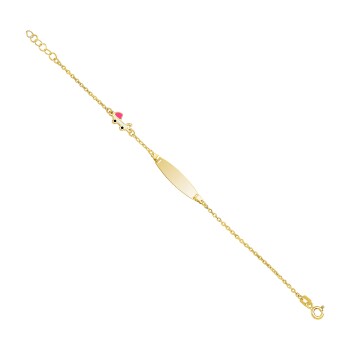 Bebek Arabası Forse Zincir Çocuk Künyesi - Melike