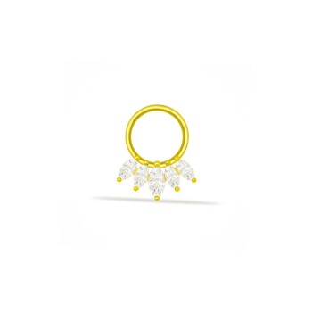 Beş Markiz Taşlı Helix Piercing - 1