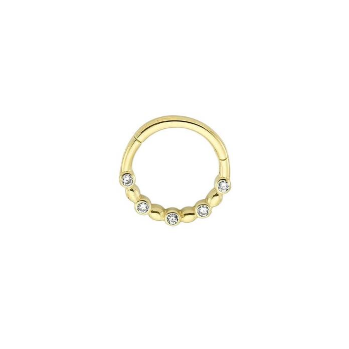 Beş Taş Helix Piercing - 1