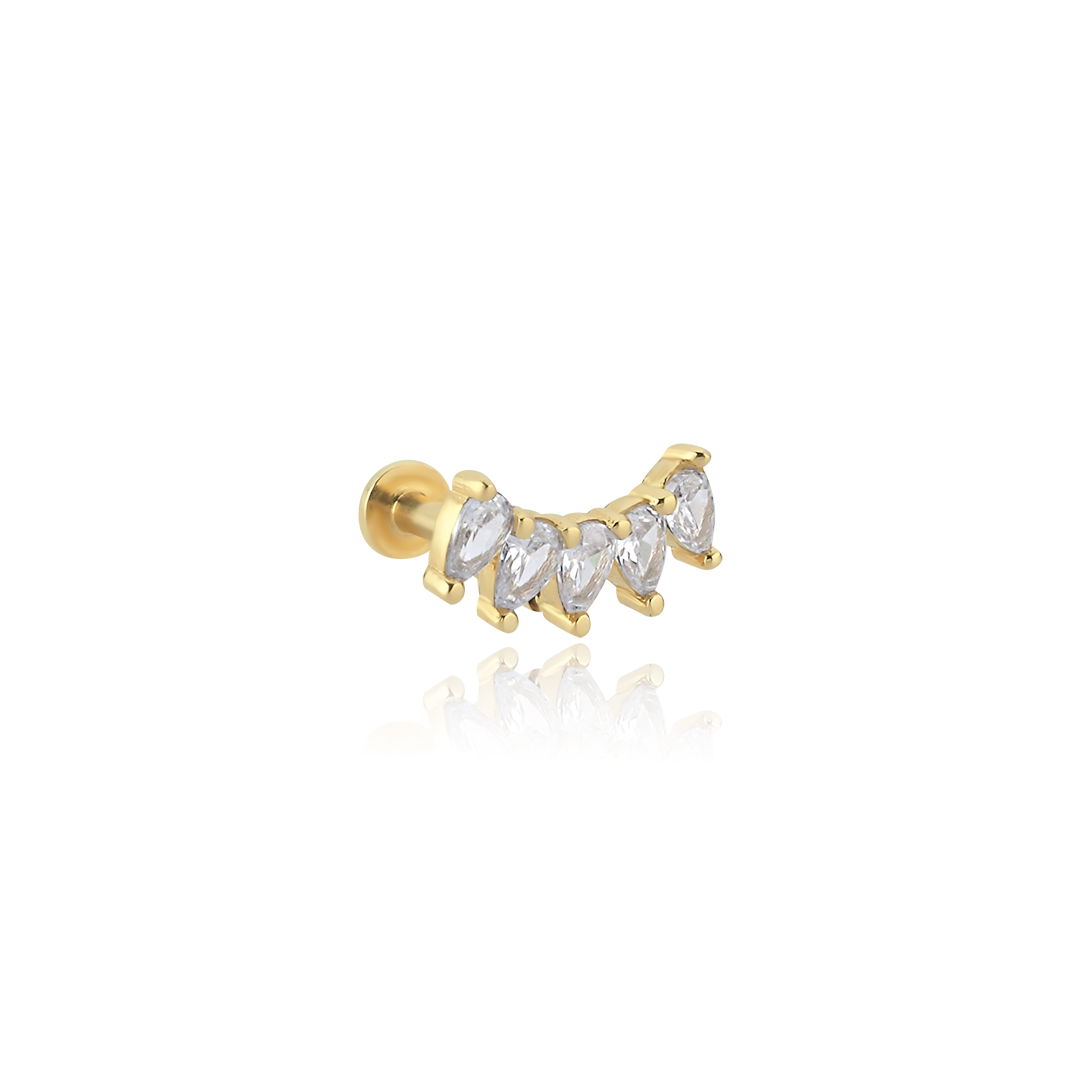 Beştaş Damla Tragus Piercing - 1