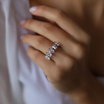 Beştaş Yüzük - Oragold Orhan