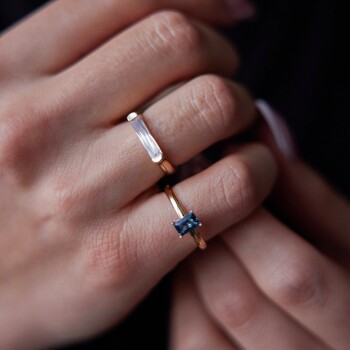 Beyaz Baget Yüzük - Rayna (1)