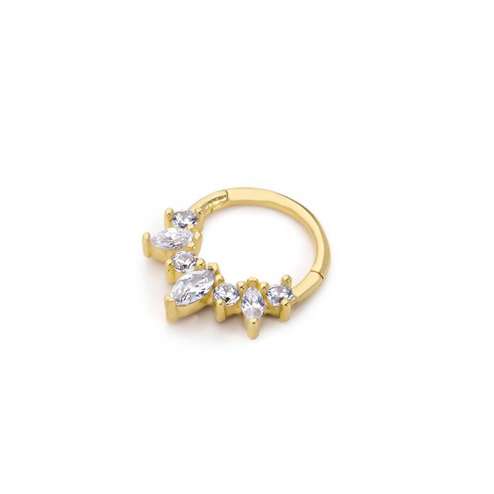 Beyaz Maria Helix Piercing - 1