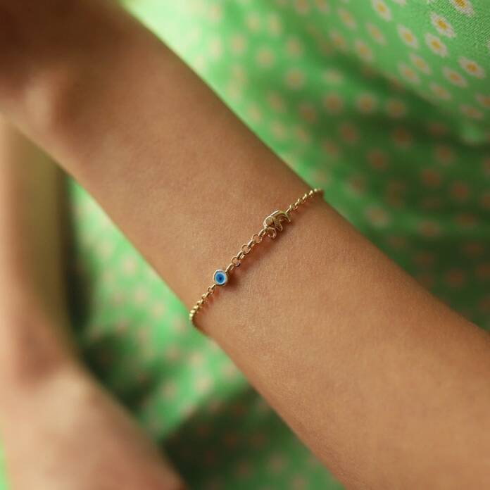 Beyaz Mine Fil Bileklik - 1