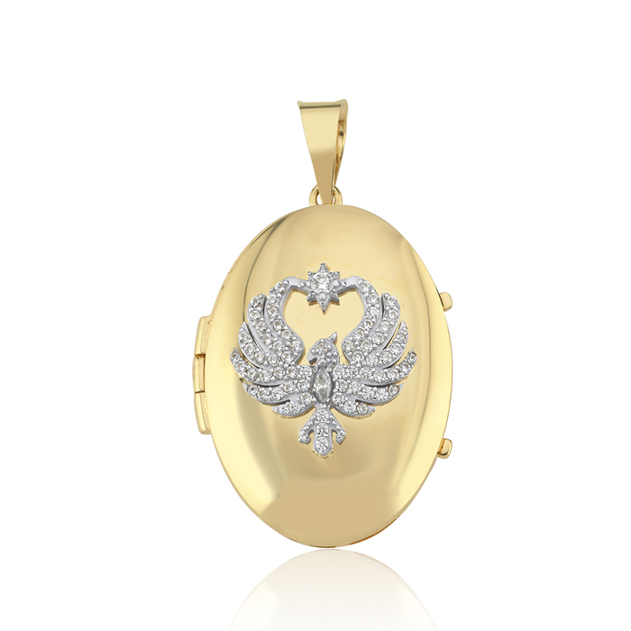 Big Anka Kapaklı Kolye Ucu - Tuana