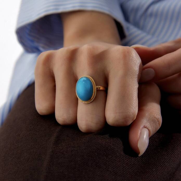 Big Bold Firuze Yüzük - 2