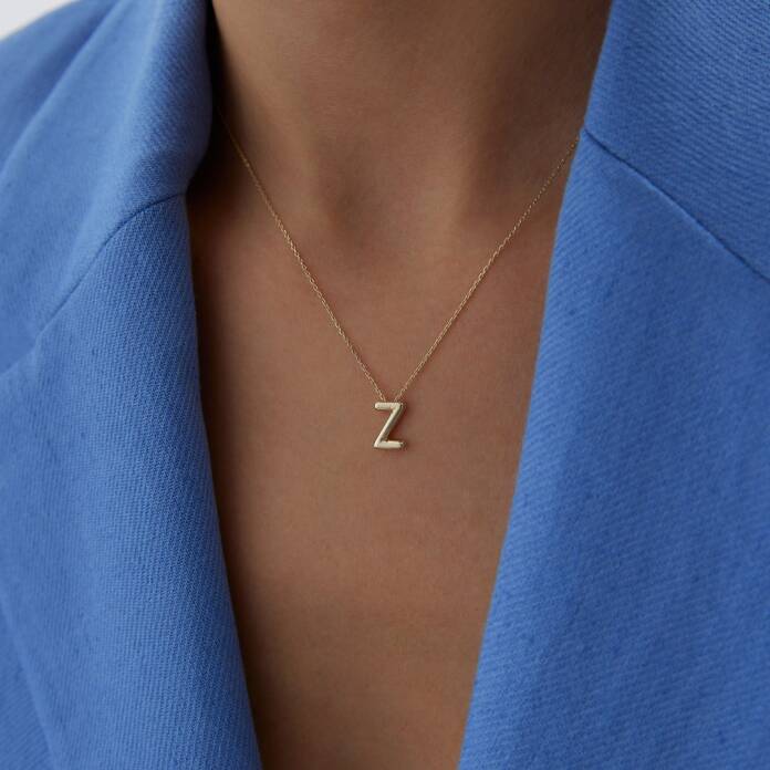 Big Bubble Harf Kolye - 1