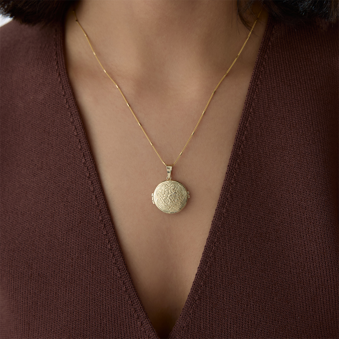 Big Memoire Kapaklı Kolye - 1