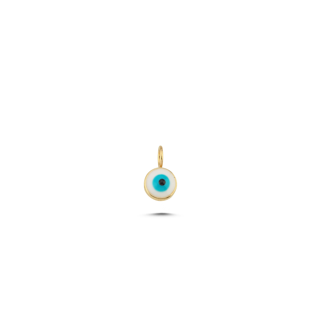 Big Turkuaz Nazar Eye Charm - 1
