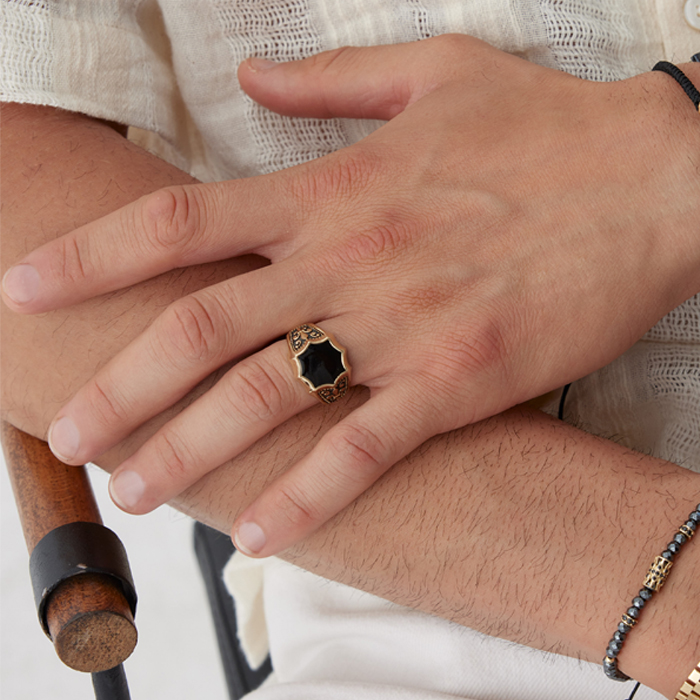 Black Imperial Yüzük - Arpaş