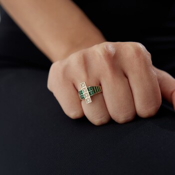 Bloom Green Yüzük - 4