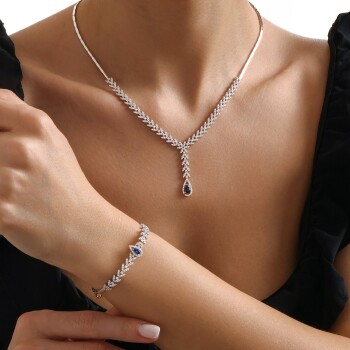 Blue Damla Set - Sardes