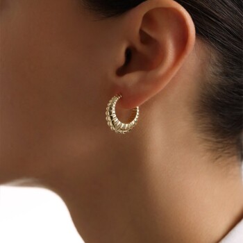 Bold Deniz Kabuğu Küpe - Rayna