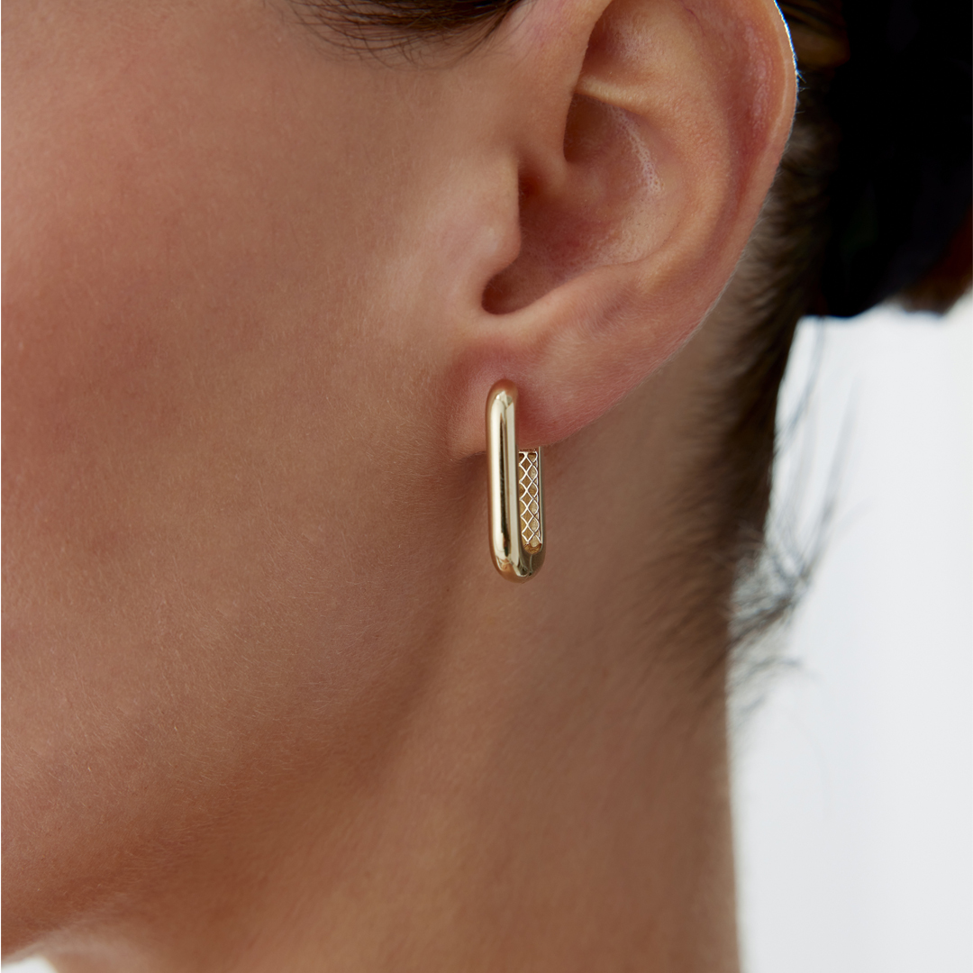 Bold Füzyon Ataç Küpe - 2