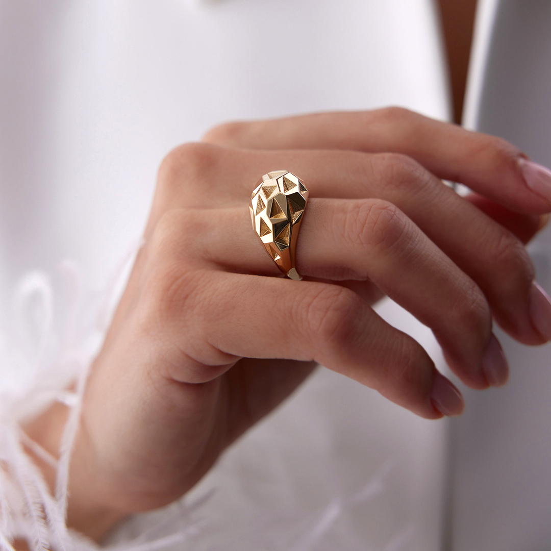Bold Piramit Yüzük - 3