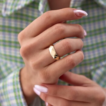 Bold Prizma Yüzük - Rayna