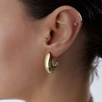 Bold Slice Küpe - 2