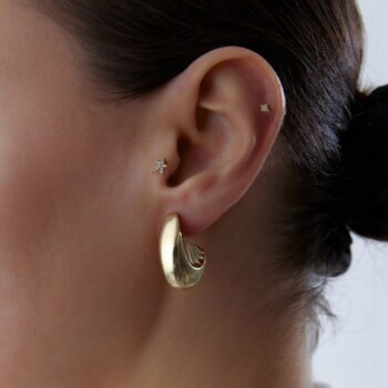 Bold Slice Küpe - 3