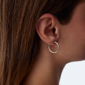 Bombe 1 Small Halka Küpe - Tuana