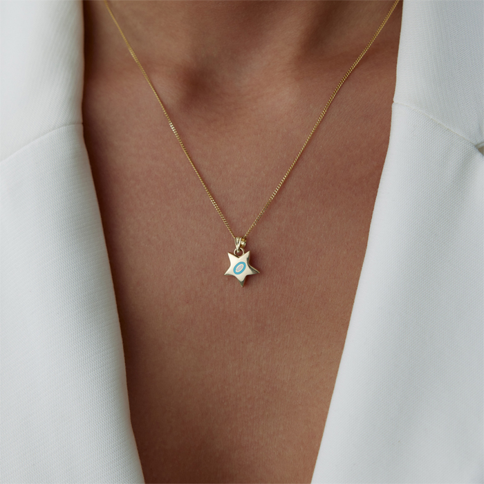 Bombe Aqua Fortuna Yıldız Kolye - Koçak (1)