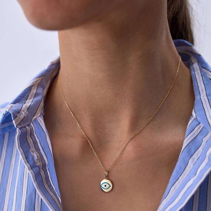 Bombe Göz Kolye - 2