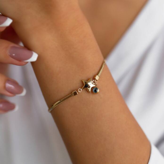 Bombe Yıldız Göz Bileklik - 1