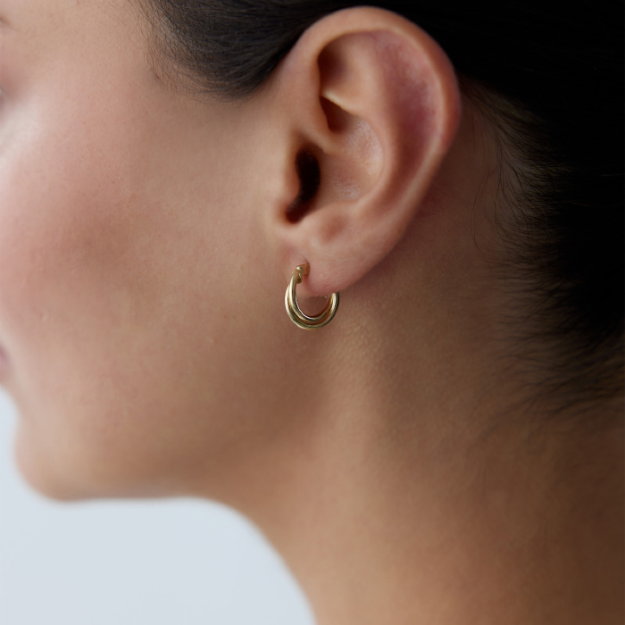 Bombeli Kıvrım Küpe - Dilmener (1)