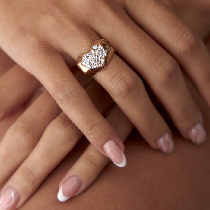 Bubble Kalp Yüzük - 1